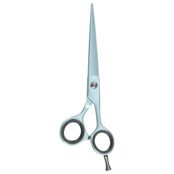 Offset frosted scissors 5.5" green Sibel