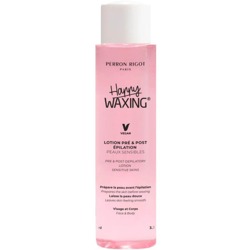Loção pré e pós-depilação para peles sensíveis Happy Waxing Perron Rigot 100ML