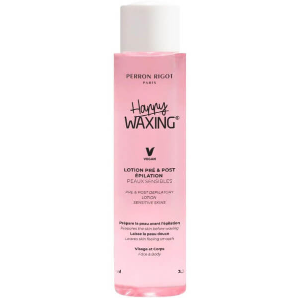 Loção pré e pós-depilação para peles sensíveis Happy Waxing Perron Rigot 100ML Loção pré e pós-depilação para peles sensíveis Happy Waxing Perron Rigot 100ML