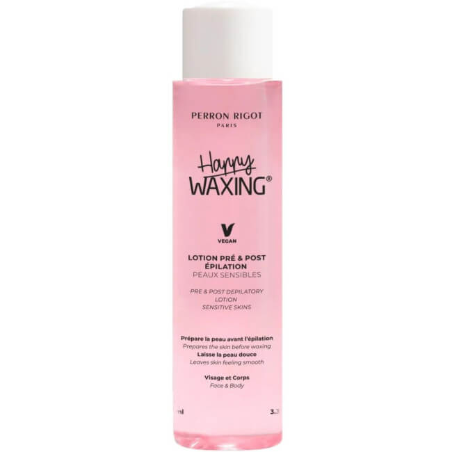 Loção pré e pós-depilação para peles sensíveis Happy Waxing Perron Rigot 100ML