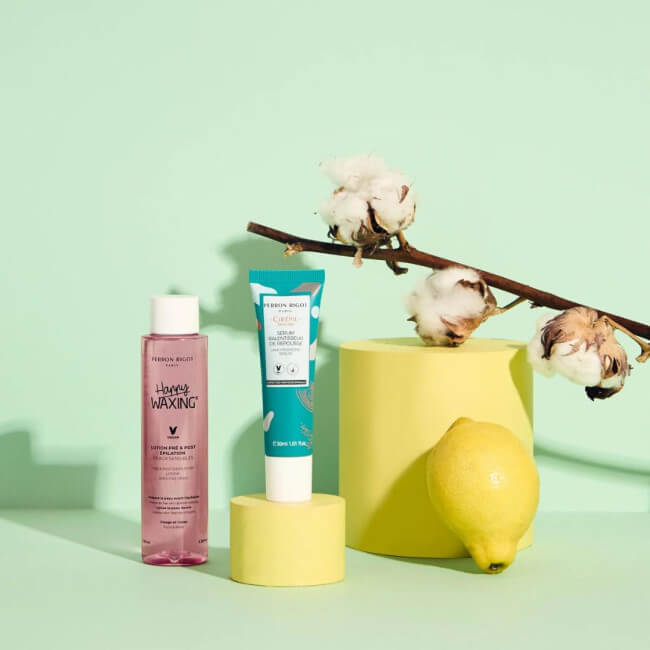 Loção pré e pós-depilação para peles sensíveis Happy Waxing Perron Rigot 100ML