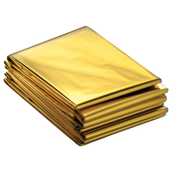 Isothermal care cover gold/silver polybag 25 pieces