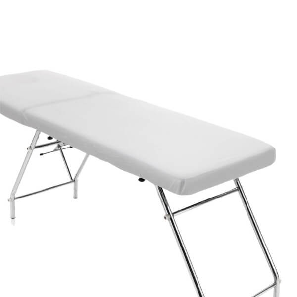 Housse de table en non tissé polypropylène imperméable avec élastique 93x210cm