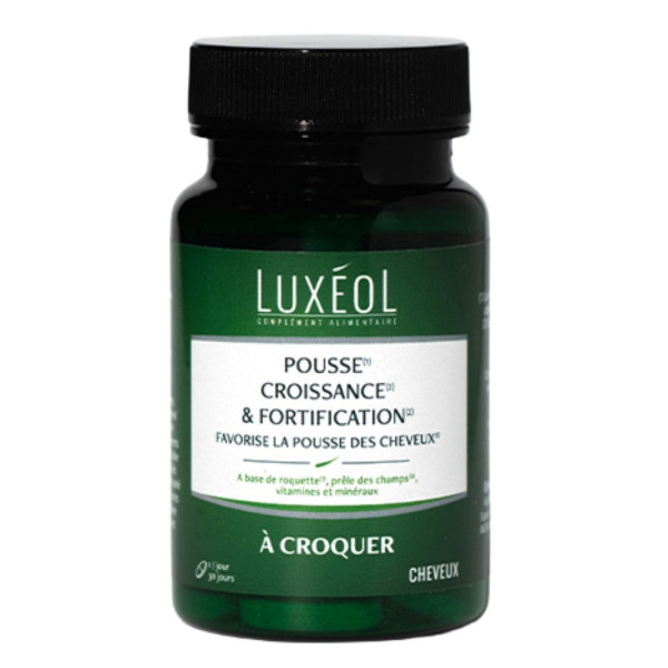 Food supplements pushes, growth and fortification chewable hair Luxeol 30 lozenges