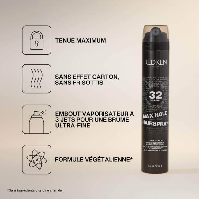 Spray de acabamento Max Hold 32 Redken 300ML