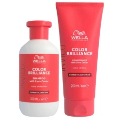 Rutina ligera para cabello grueso Invigo Color Brilliance Wella