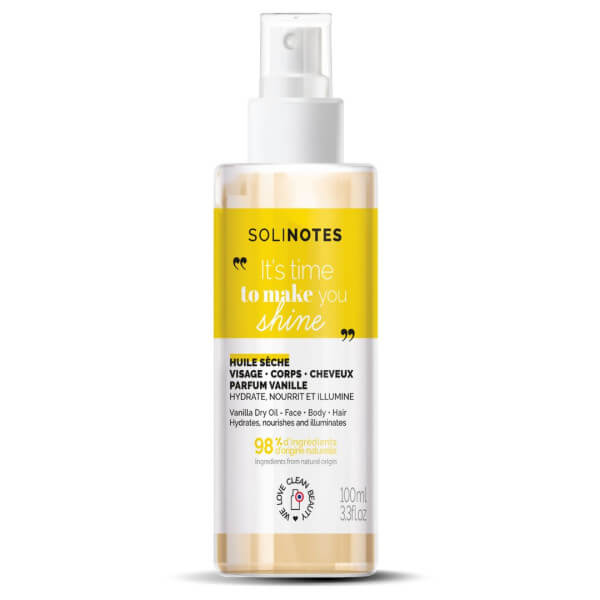 Huile Sèche Vanille Solinotes 100ml