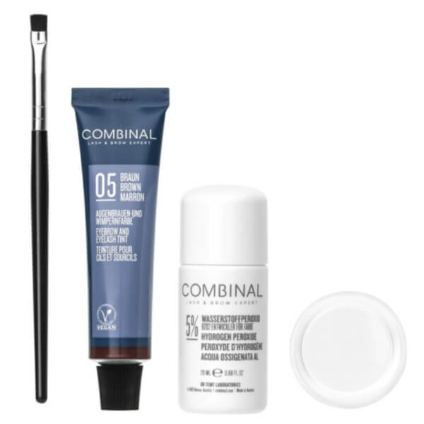 Färbung Kit COMBINAL Wimpern und Augenbrauen Brown