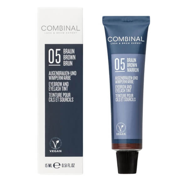 Pestañas y las cejas coloración marrón Combinal 15 ml