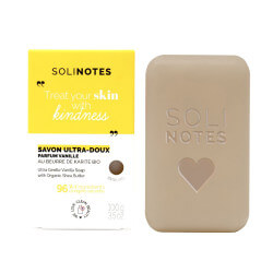 Savon Solide ultra doux Vanille Solinotes 100g