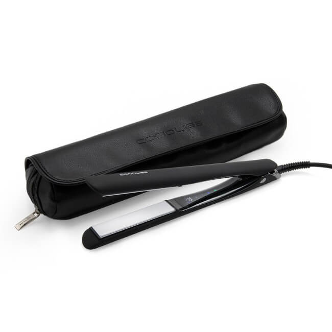Prancha Alisadora C5 Black Soft Touch Chrome Corioliss