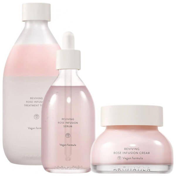 Rotina revitalizante Infusão de Rosa Aromática
