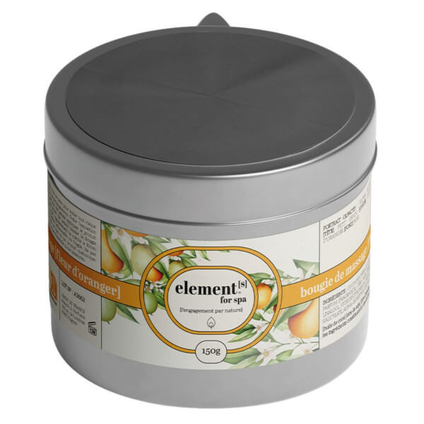 Elements Orangenblüten-Massagekerze 150g