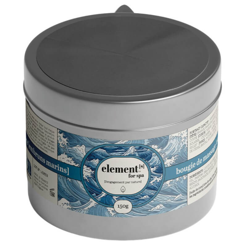 Vela de Massagem Brisa Marinha Elementos 150g