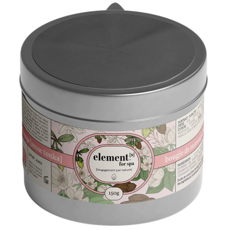 Vela de Massagem Musk Tonka Elements 150g