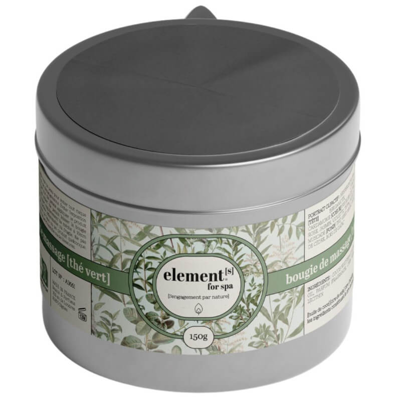Vela de Massagem Chá Verde Elements 150g