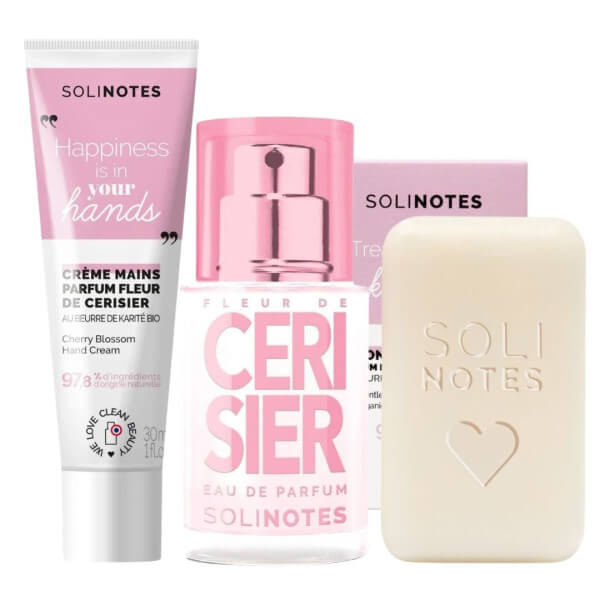 Pack soins pour le corps Fleur de Cerisier Solinotes