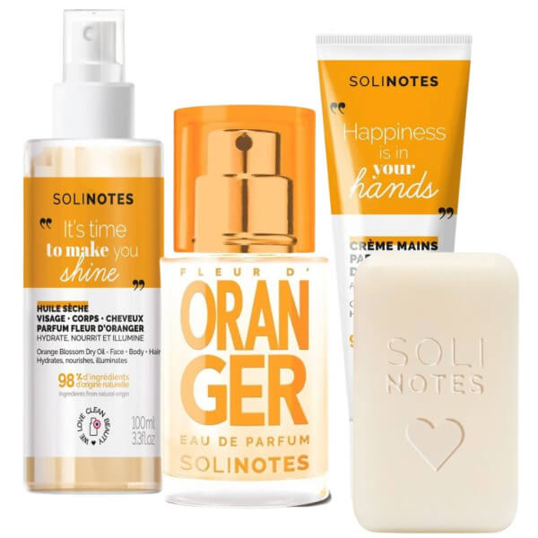 Pack soins pour le corps Fleur d'Oranger Solinotes