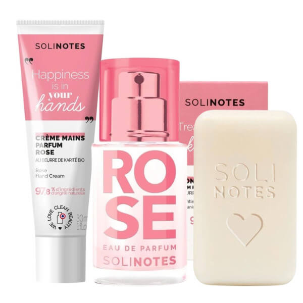 Pack soins pour le corps Rose Solinotes