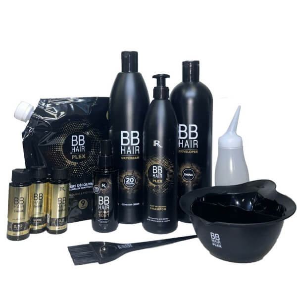 BBHAIR discoloration and patina discovery pack with technical booklet