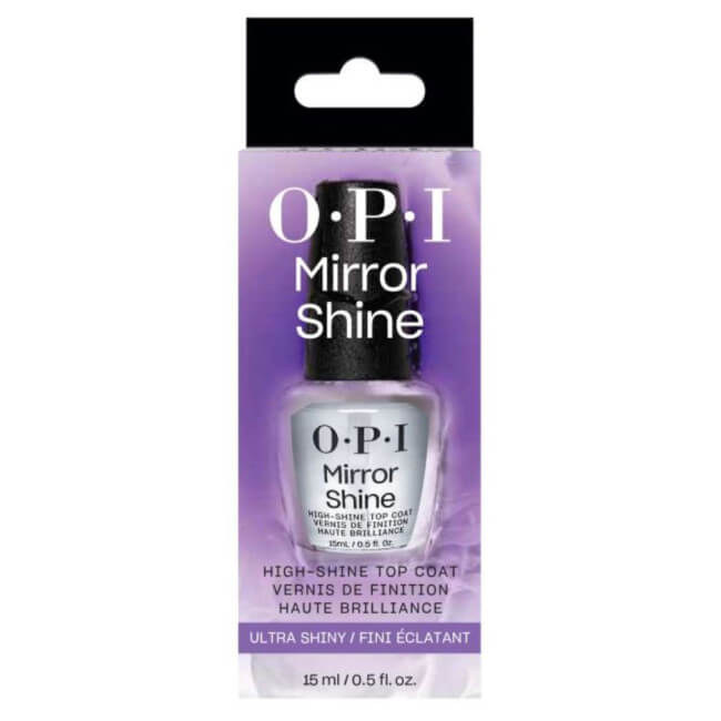 Top Coat de Alta Brilho e Brilho Espelhado OPI 15 ML