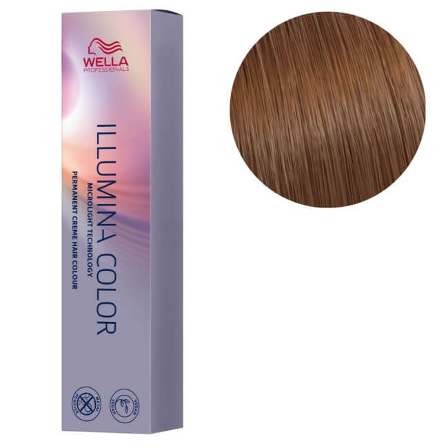 Illumina Color 7/75 Louro médio castanho mogno