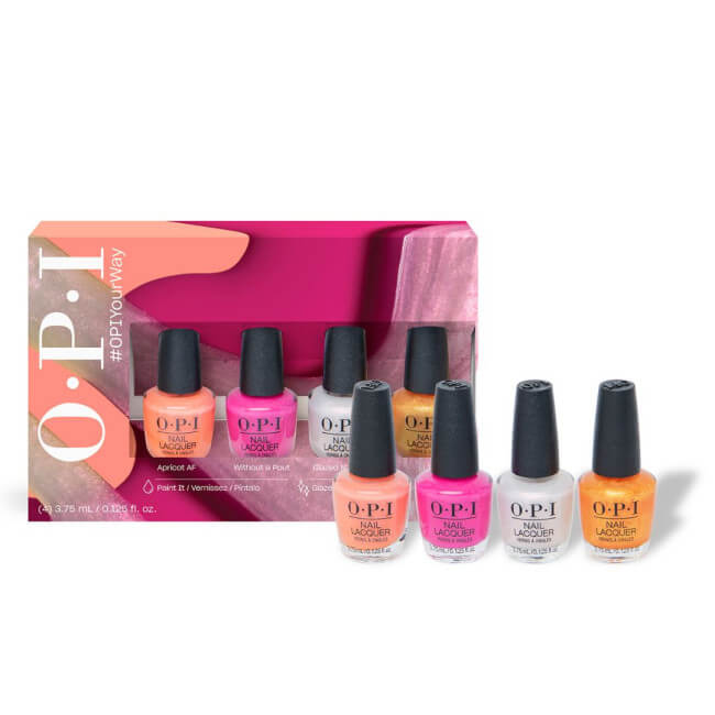 OPI Kit com 4 mini vernizes OPI Your Way