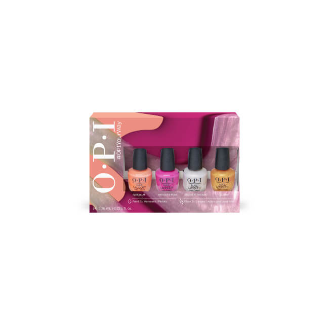 OPI Kit com 4 mini vernizes OPI Your Way
