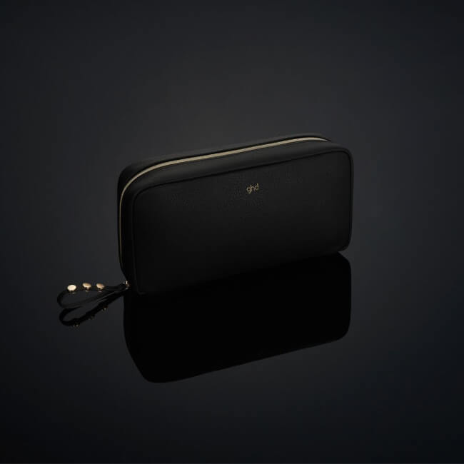 Alisador ghd Chronos preto + estojo térmico preto de oferta