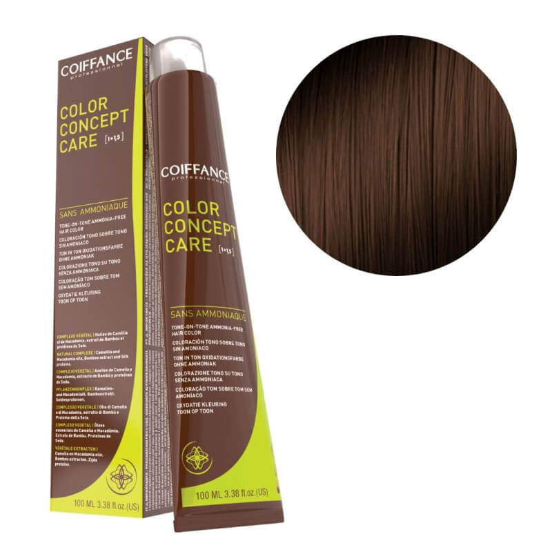 Color Concept Care Colorazione 6.34 Acconciatura Biondo Scuro Dorato Ramato 100ml