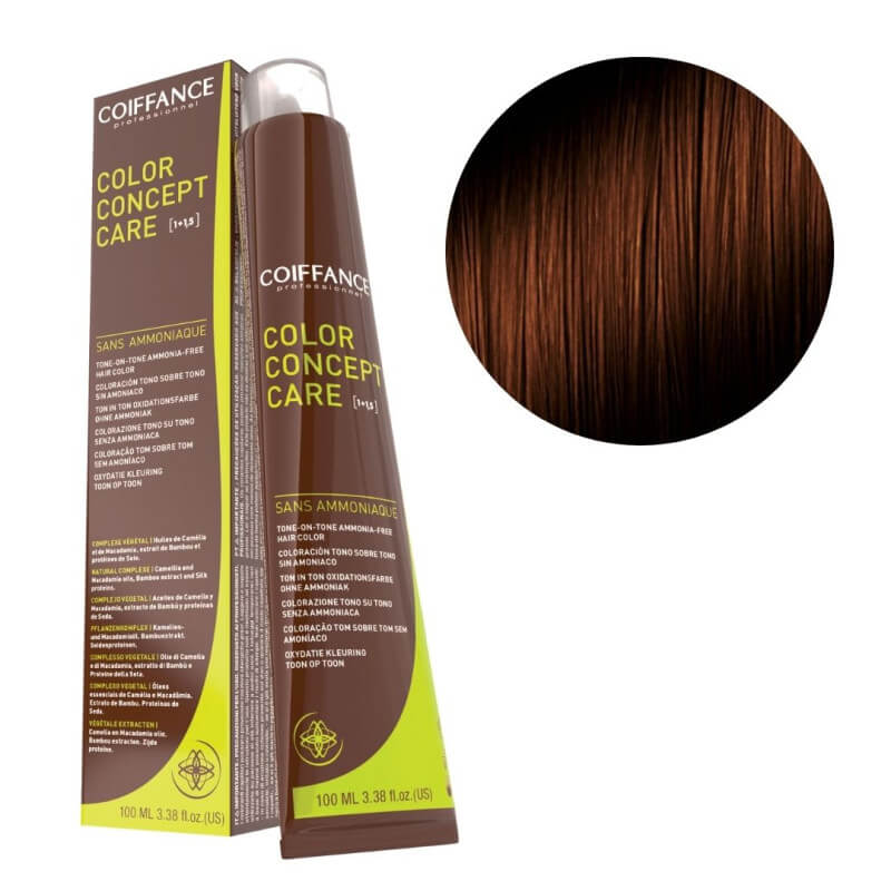 Kleuring Color Concept Care 6.4 Donkerblond Koper Coiffance 100ml