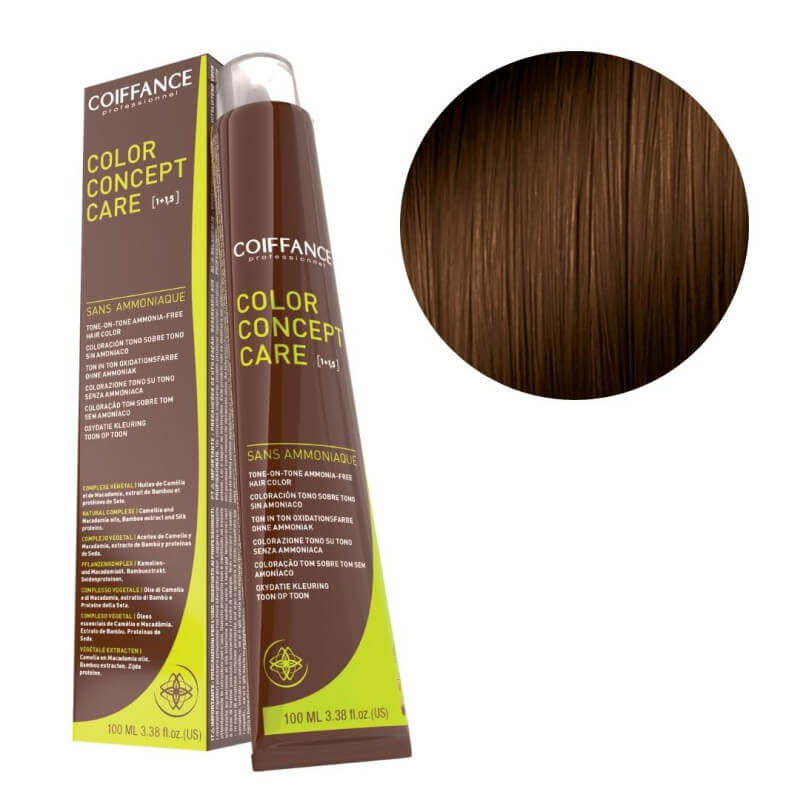 Coloration Color Concept Care 6.77 Donkerblond Diep Bruin Coiffance 100ml