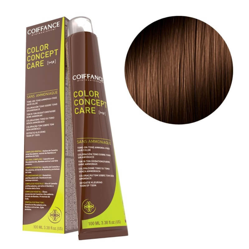 Kleuring Color Concept Care 7.35 Goudblond Mahonie Coiffance 100 ml
