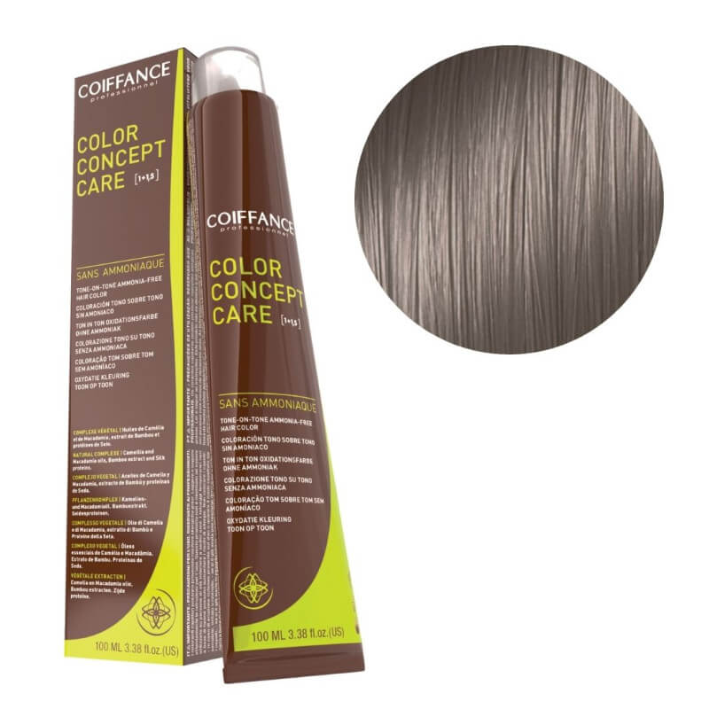 Color Concept Care Coloración 9.01 Rubio Muy Claro Natural Ceniza Peinado 100ml