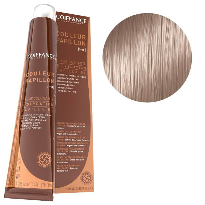 Coloração Borboleta Cor 10.12 Loiro Claro Claro Acinzentado Irisado Coiffance 100ml