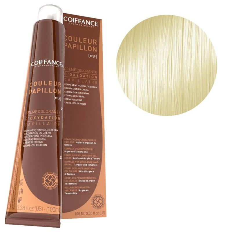 Kleuringscrème Kleur Vlinder 1000 Extra Blond Natuurlijk Coiffance 100ml