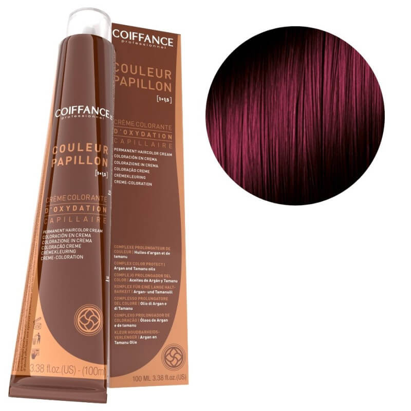 Butterfly Color Color 5.62 Light Brown Red Iridescent Hairstyle 100ml