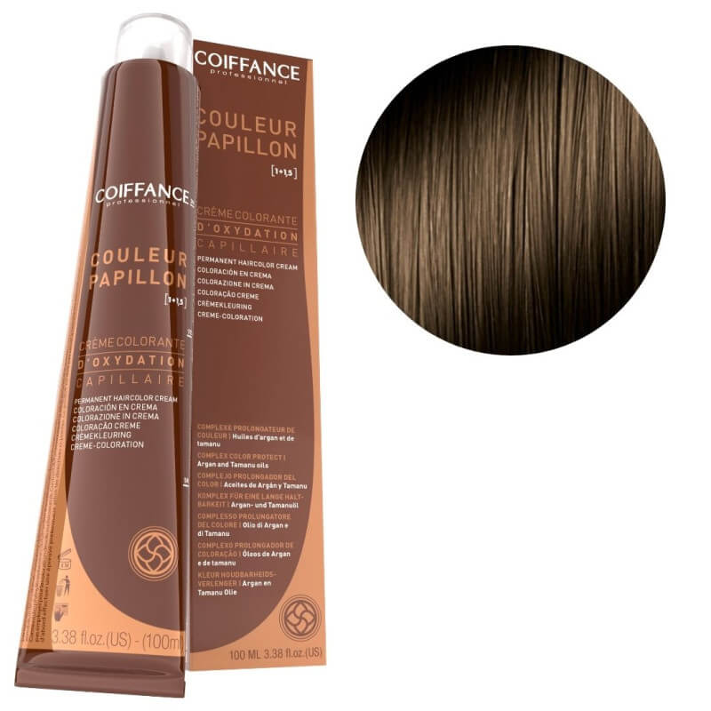 Färbung Butterfly Color 6.3 Dunkelgoldblonde Frisur 100 ml