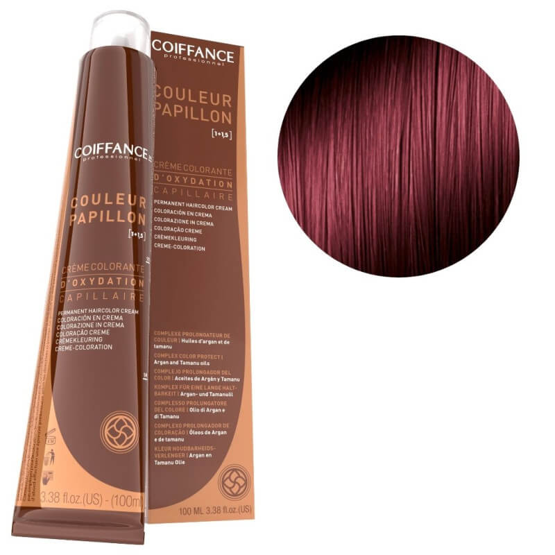 Kleuring Vlinderkleur 6.60 Donkerblond Intens Rood Coiffance 100 ml