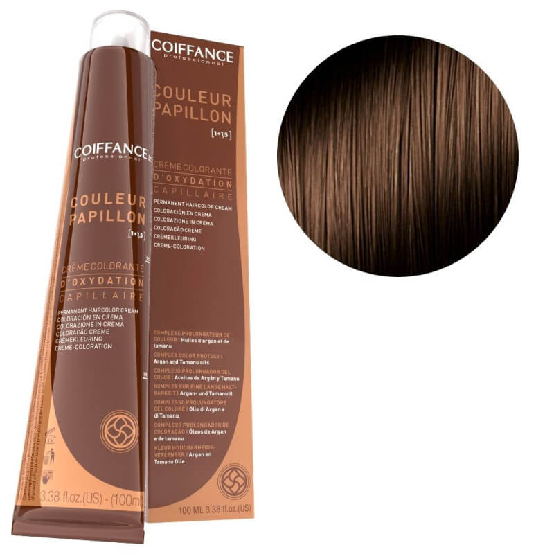 Kleuring Vlinderkleur 7.23 Blond Goudblond Iriserend Coiffance 100 ml