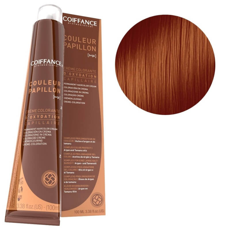 Kleuring Vlinderkleur 7.40 Intens Koperblond Coiffance 100 ml