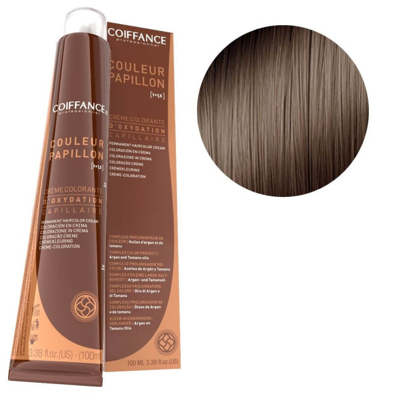 Coloration Color Butterfly 7,71 Blond Aschbraun Frisur 100 ml