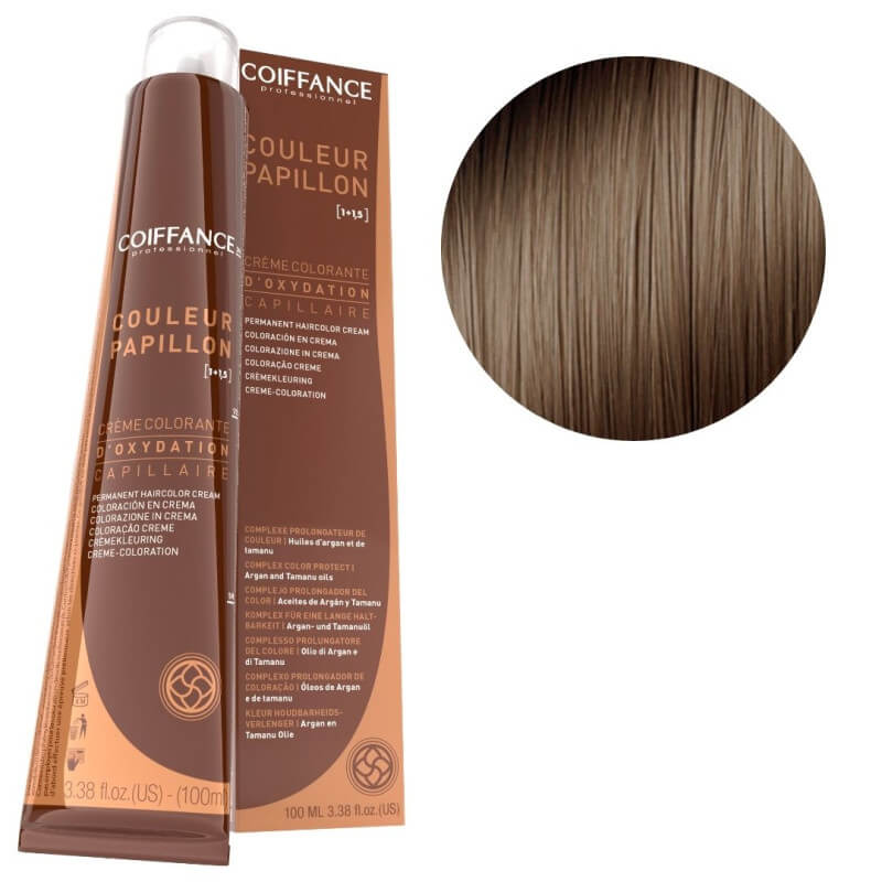 Kleuring Vlinderkleur 8.0 Lichtblond Coiffance 100 ml