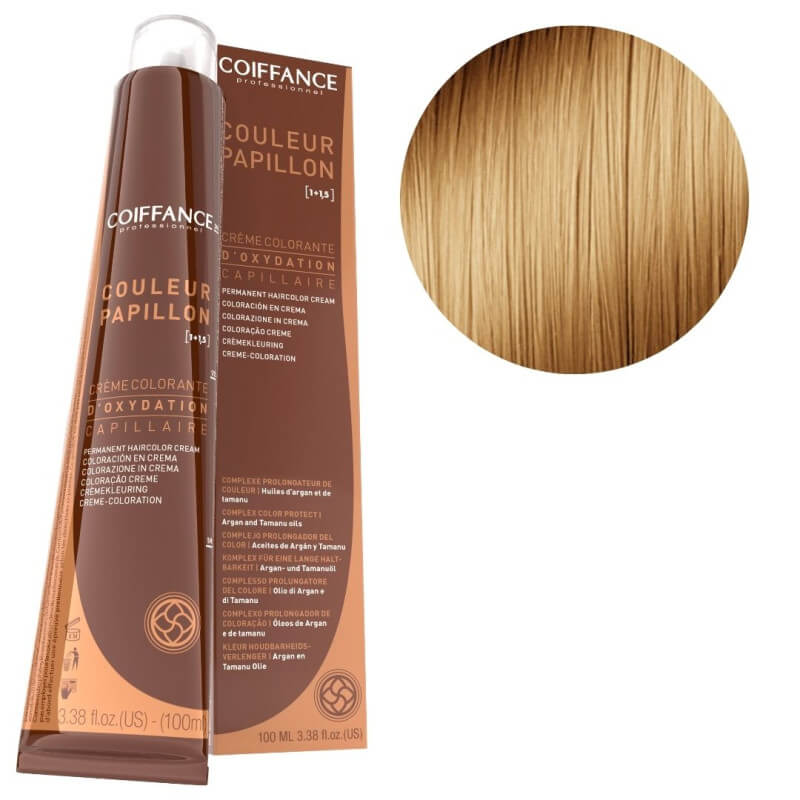 Kleur Kleur Vlinder 9.04 Zeer Licht Natuurlijk Koperblond Coiffance 100ml