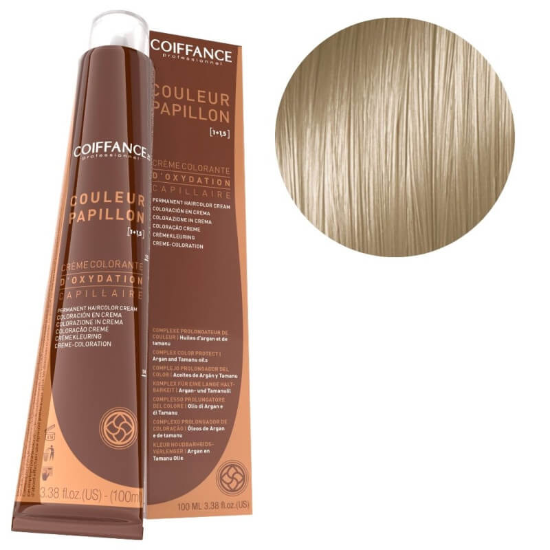 Kleuring Vlindertint 9.13 Zeer Licht Asblond Goudachtig Coiffance 100 ml