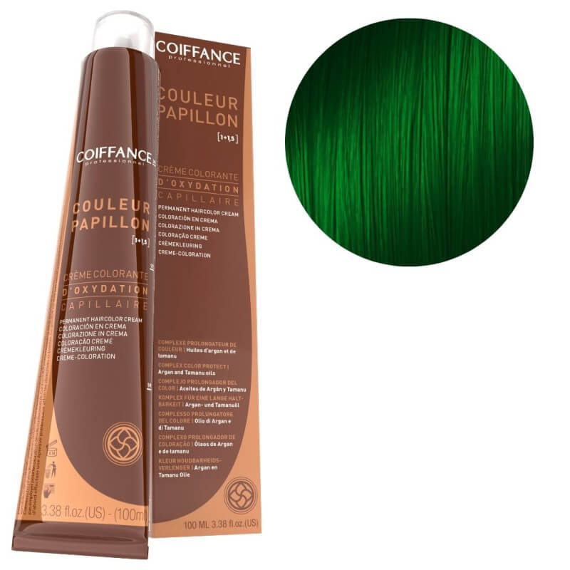 Coloração Borboleta Mix Green Mix Coiffance 100ml