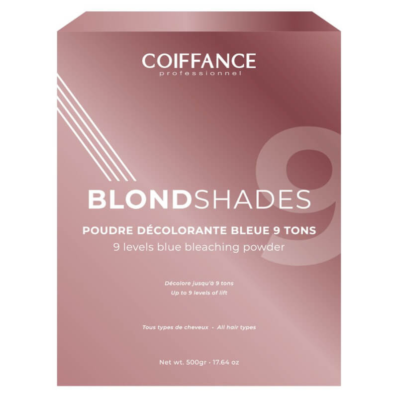 Poudre décolorante bleue 9 tons Coiffance 500ml
