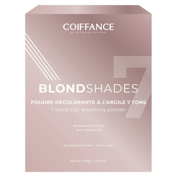 Pigmentverwijderend kleipoeder 7 tinten Coiffance 500ml