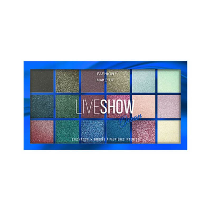 Paleta de sombras de olhos LIVESHOW nº 02 - oceano