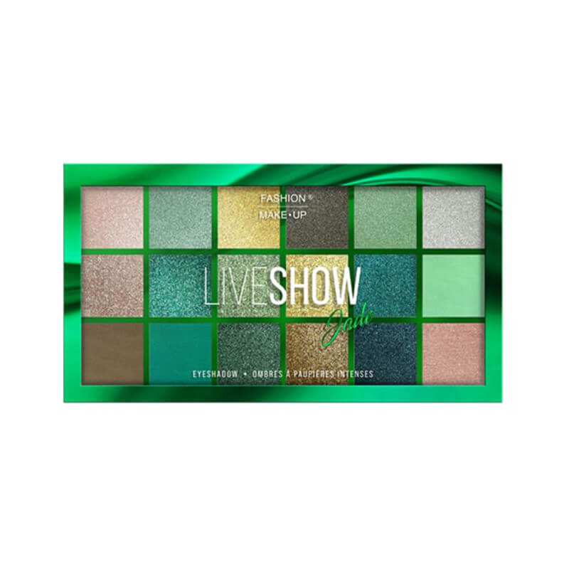 Paleta de sombras de olhos LIVESHOW nº 05 - jade